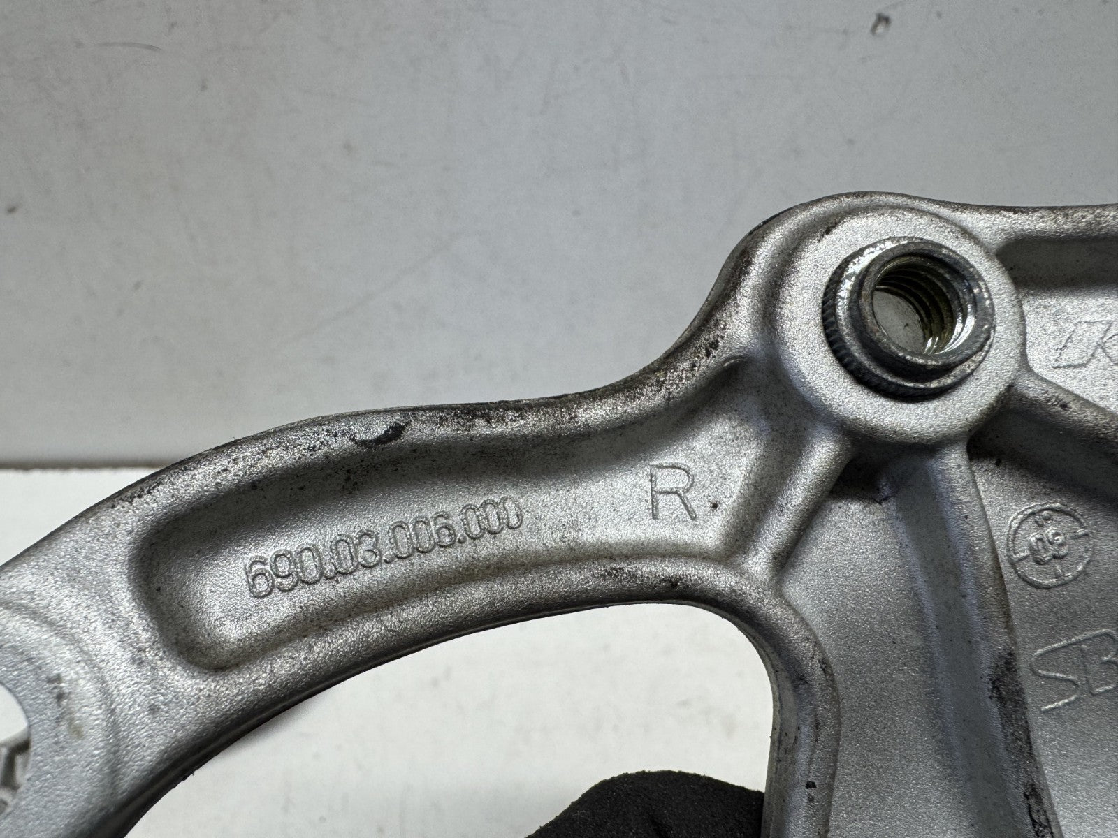 KTM RC8 1190 2008 (2008 - 2010) Engine Mount Support Bracket Set