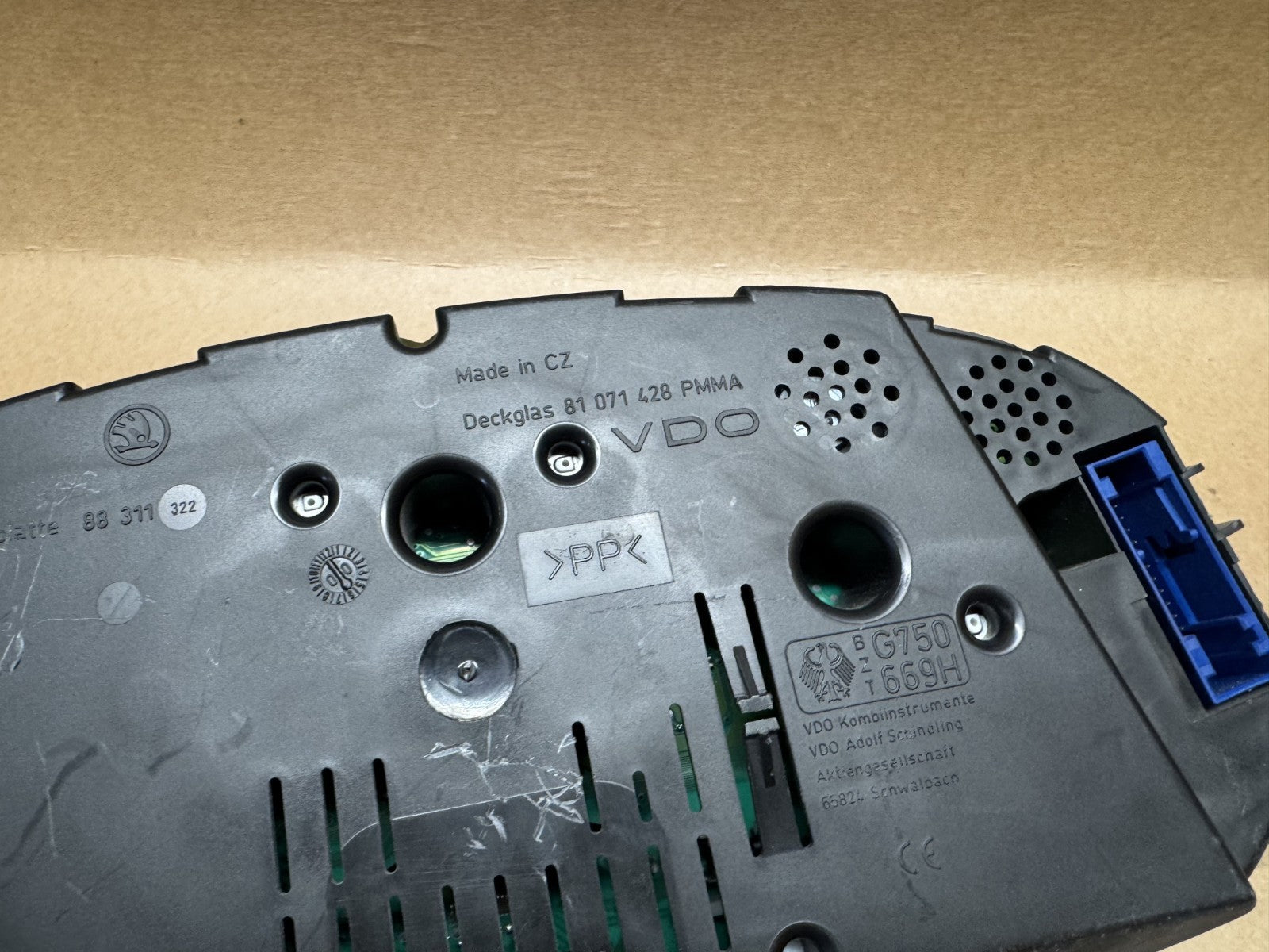 Skoda Octavia Mk1 Clocks Speedometer 1U0920911F