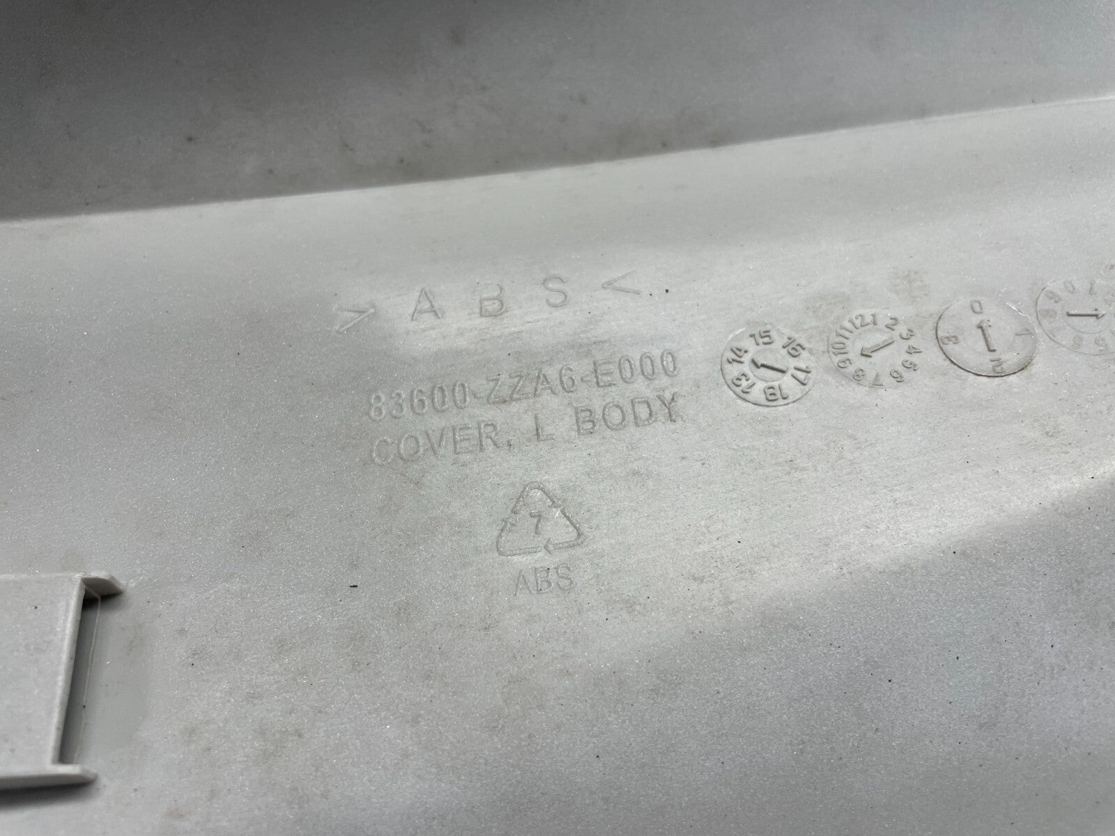 Rear Left Side Fairing Cover Kawasaki J300 SC300 2013 - 2015