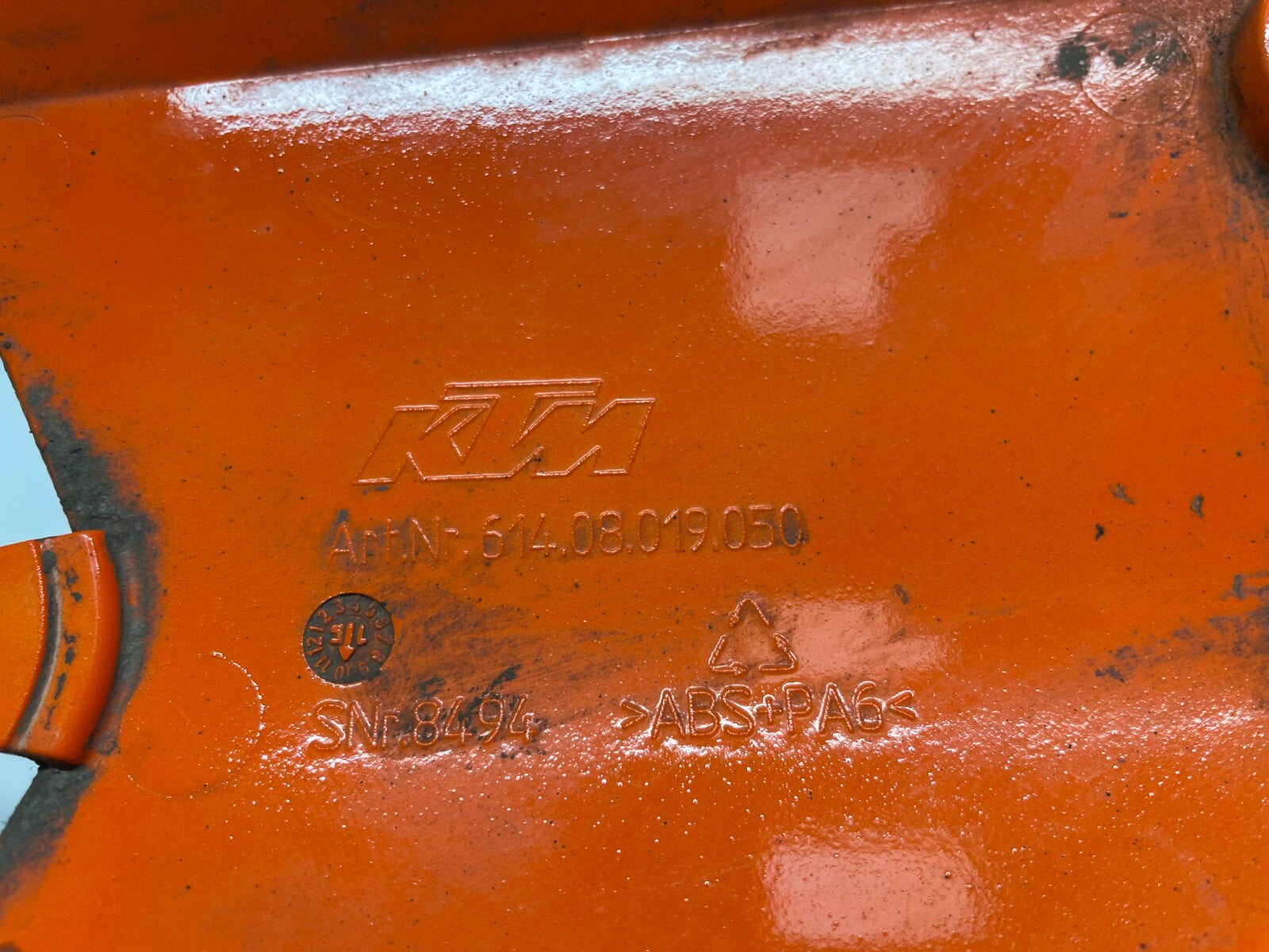 Rear Under Seat Panel Fairing KTM 1290 Superduke GT 2016