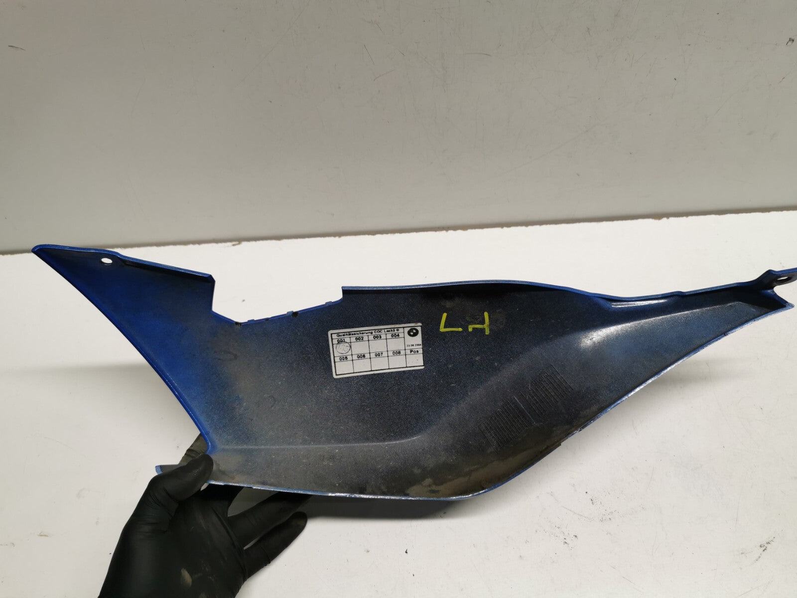 Rear Left Seat Fairing in Blue (958) BMW K1200S 2004 - 2008