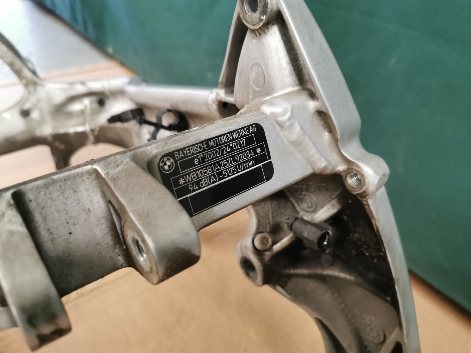 Main Frame Chassis + V5 BMW K1200S  2004 - 2008 HPI Clear