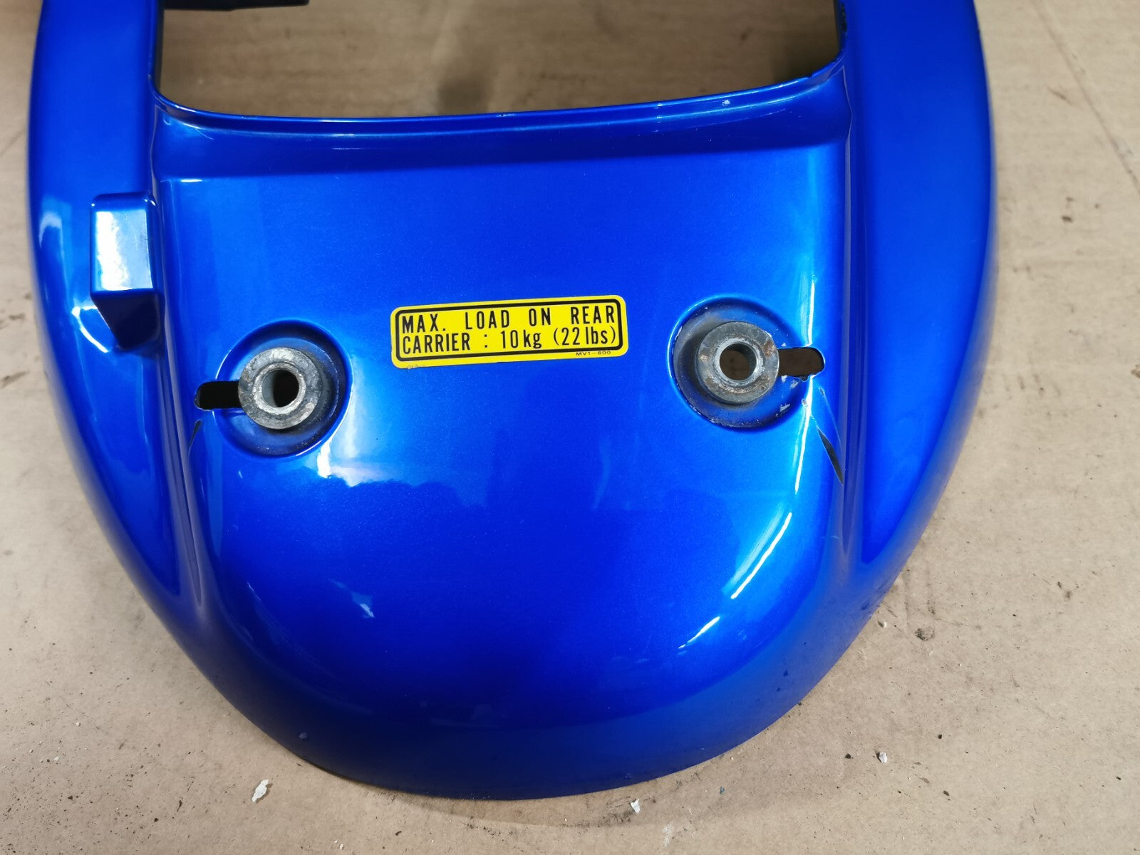 Rear Seat Fairing Panel Honda Blue XL 1000 V Varadero 2000 (1999 - 2003)