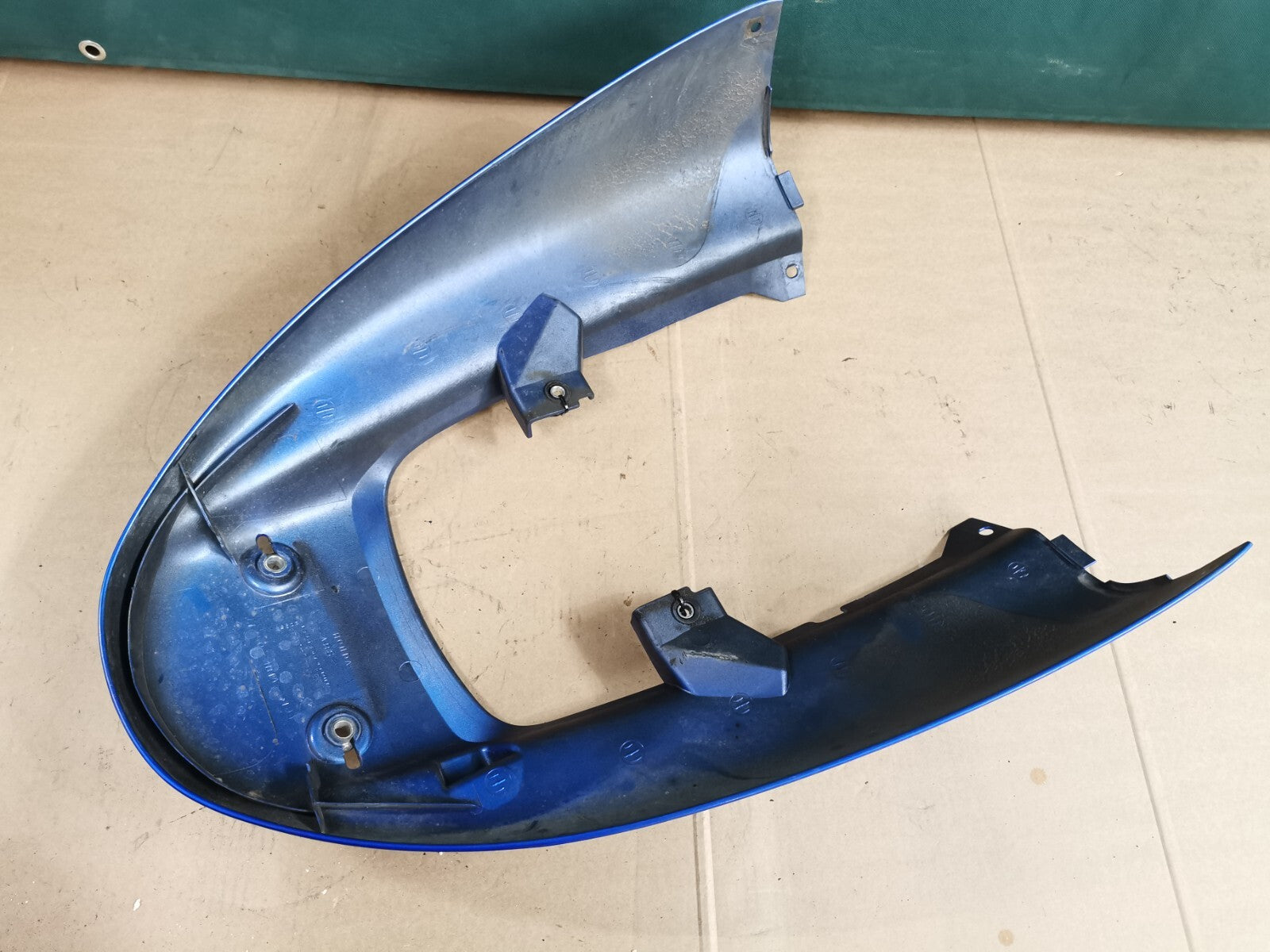 Rear Seat Fairing Panel Honda Blue XL 1000 V Varadero 2000 (1999 - 2003)