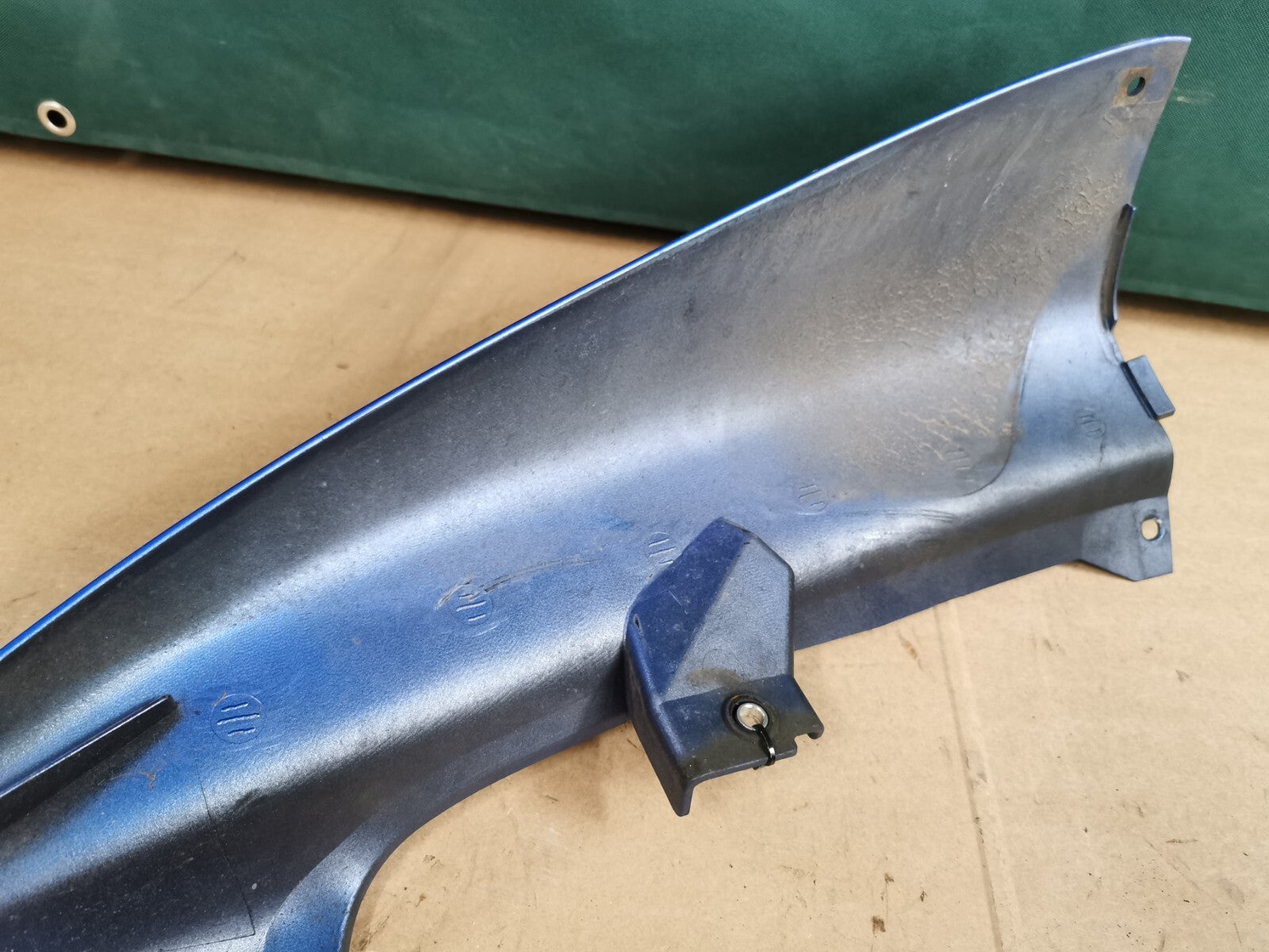 Rear Seat Fairing Panel Honda Blue XL 1000 V Varadero 2000 (1999 - 2003)