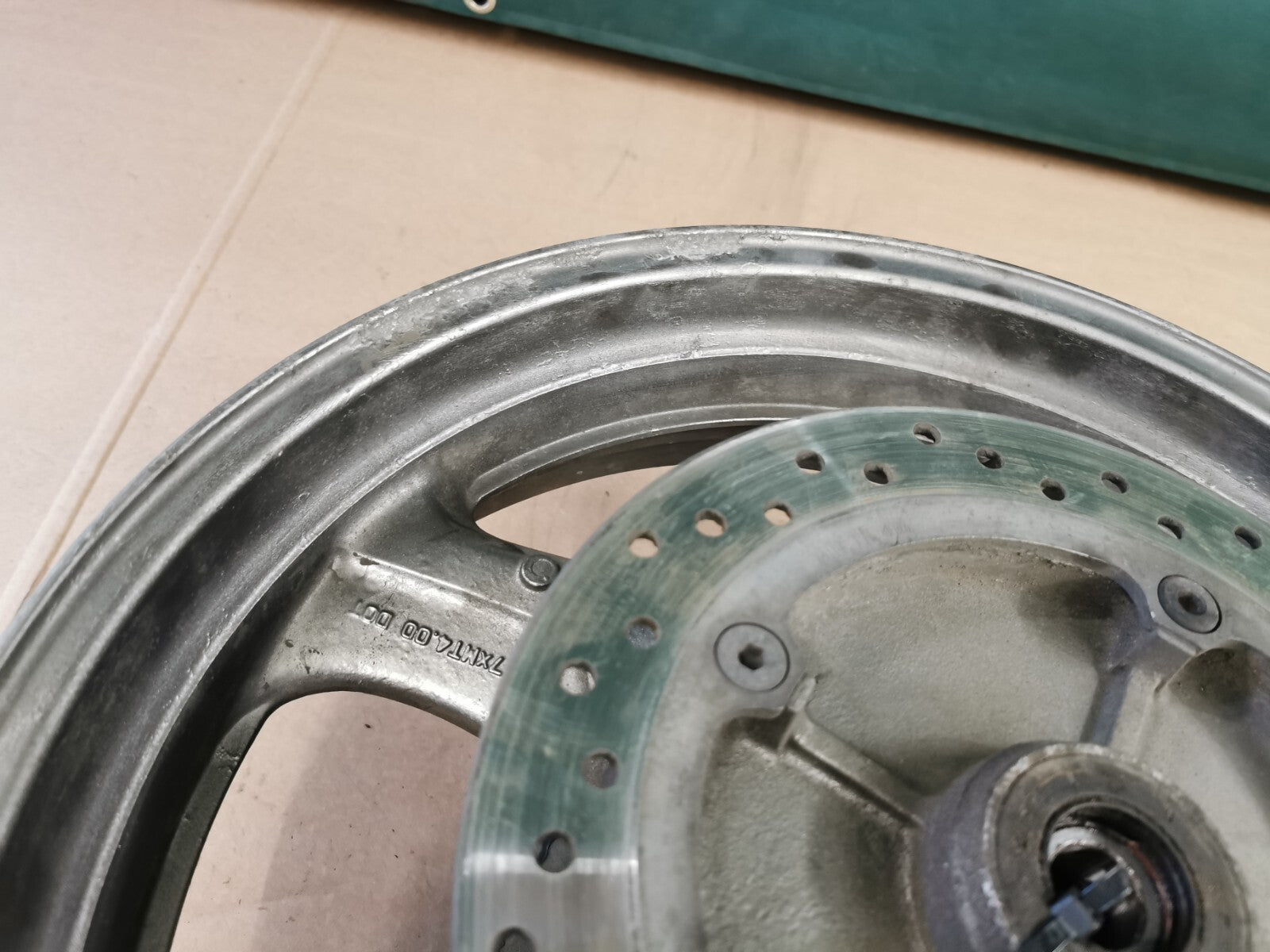 Rear Wheel Rim Honda XL 1000 V Varadero 2000 (1999 - 2003)