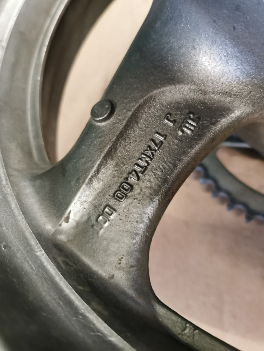 Rear Wheel Rim Honda XL 1000 V Varadero 2000 (1999 - 2003)