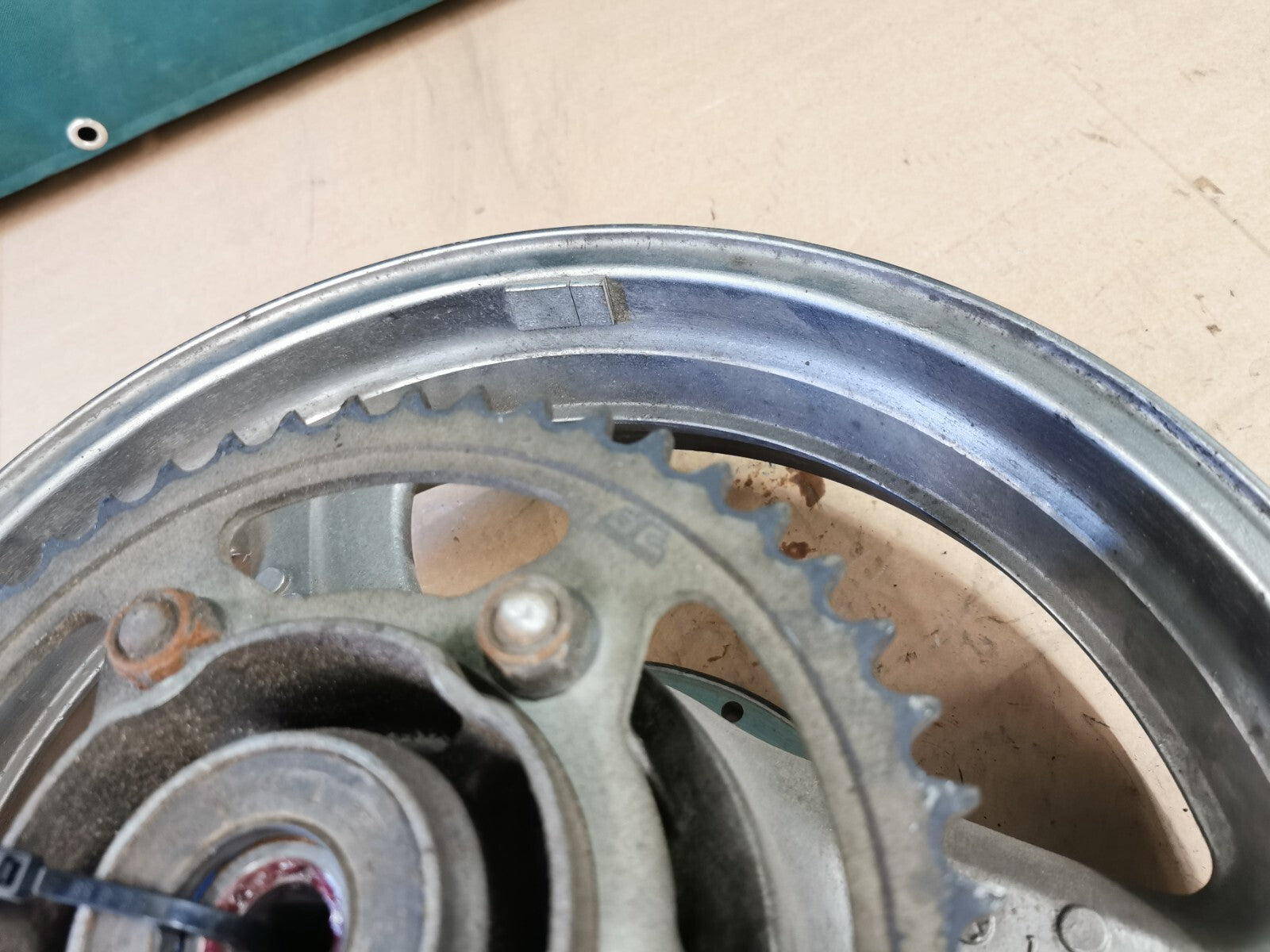 Rear Wheel Rim Honda XL 1000 V Varadero 2000 (1999 - 2003)