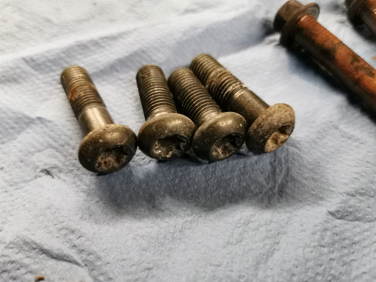 Subframe + Caliper Bolts Set Yamaha YZF R1 4C8 2007 - 2008
