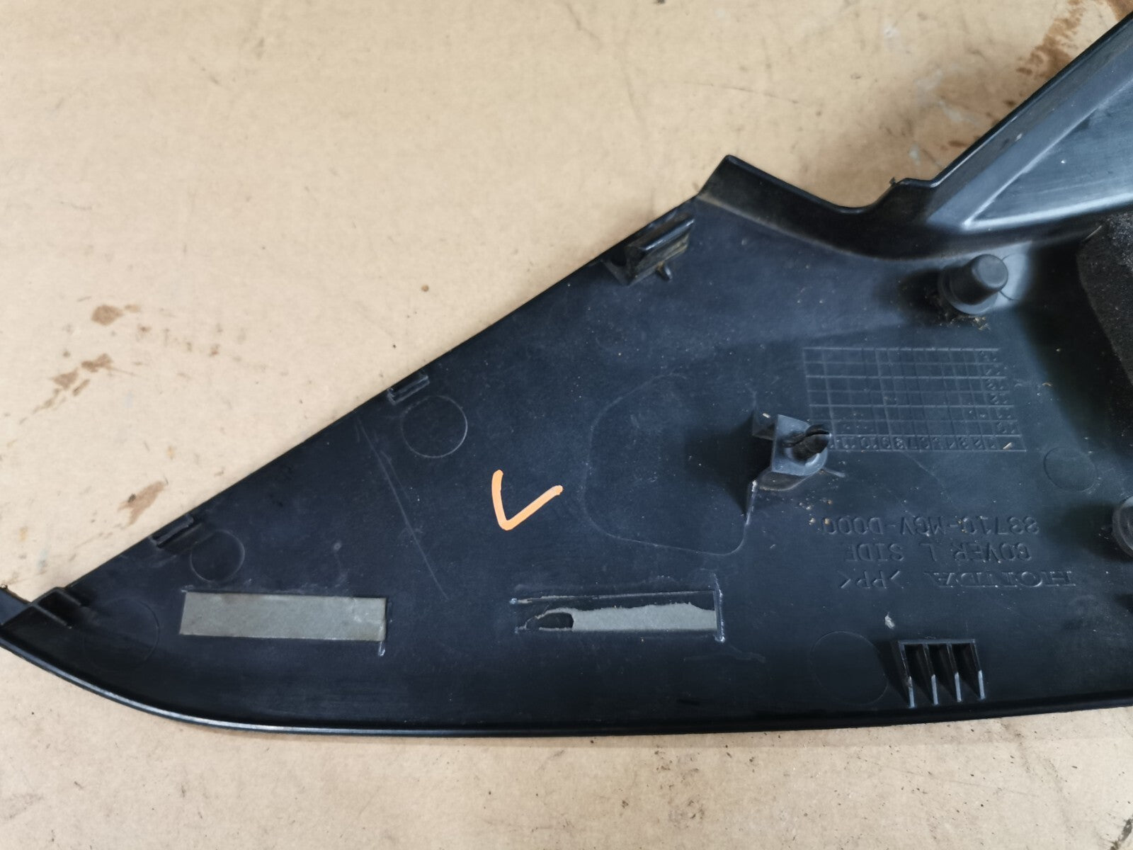 Left Side Tank Fairing Panel Honda CBR 600 FA 2011 - 2013
