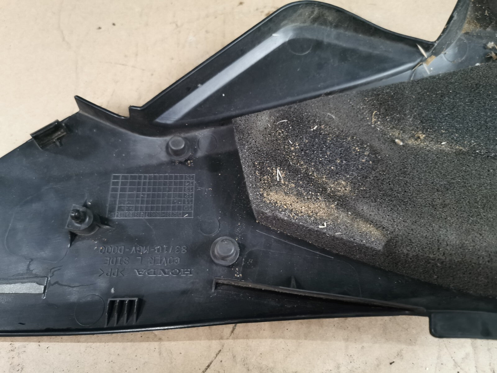 Left Side Tank Fairing Panel Honda CBR 600 FA 2011 - 2013