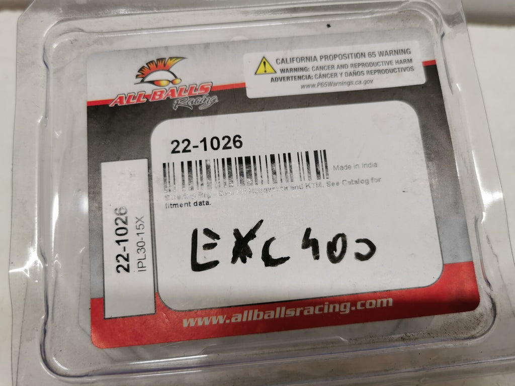 All Balls 22-10216 Headstock Bearings Set KTM EXC 400 2005 (2004 - 2007)