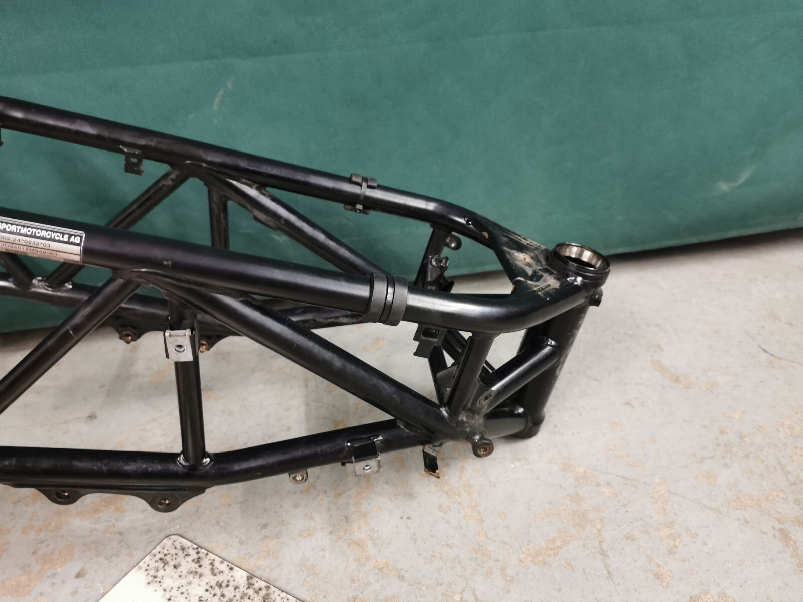Main Frame Chassis KTM 990 Superduke 2008 LC8 (2006 - 2012) HPI Clear + V5