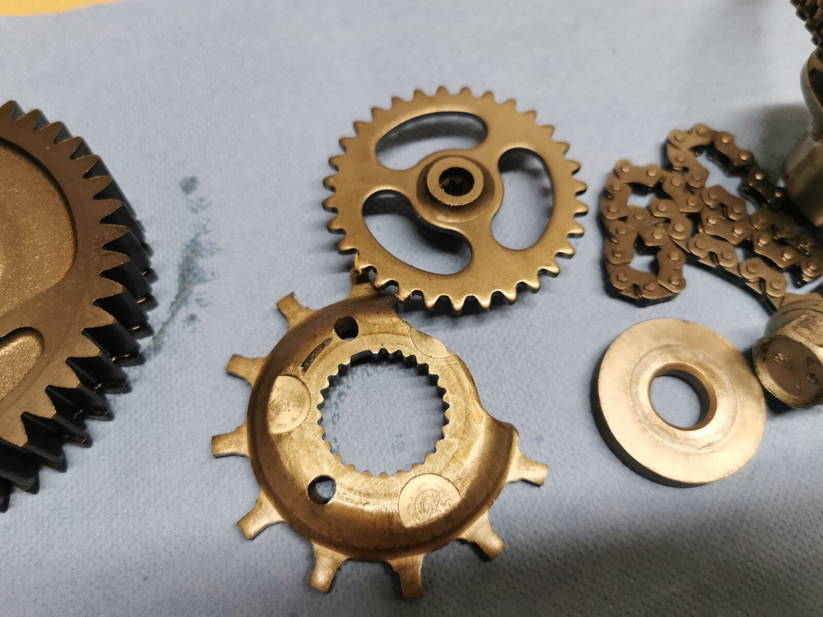 Engine Oil Pump Drive Gears Honda XL 1000 V Varadero 2000 (1999 - 2003)