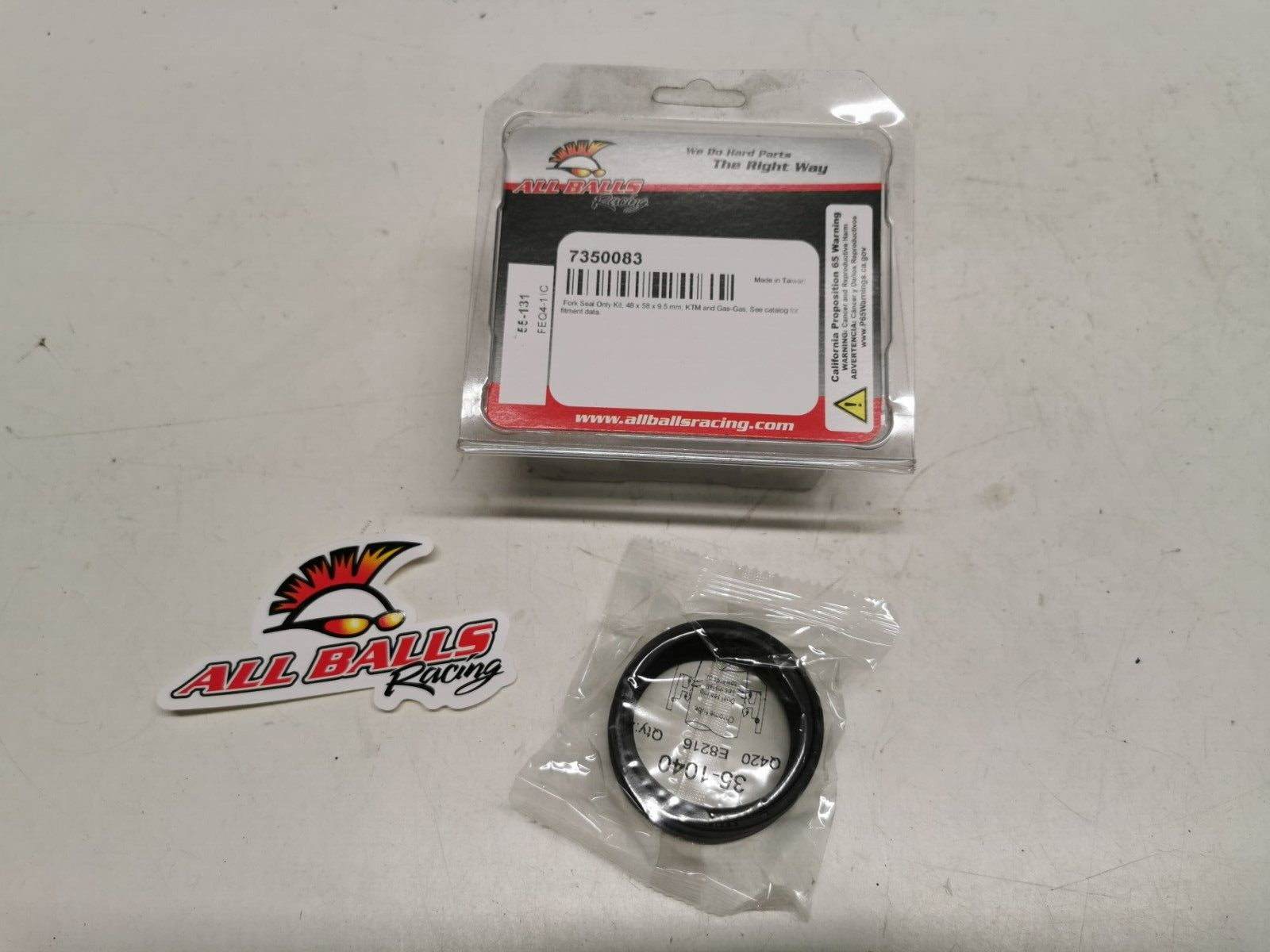 All Balls 7350083 Front Suspension Fork Seals KTM EXC 400 2005 (2004 - 2007)