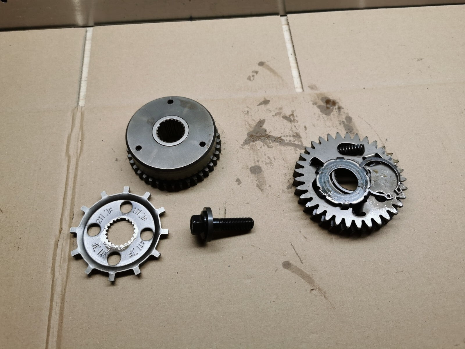 Grankshaft Gears + Timing Plate Honda 800 VTEC 2003 - 2009