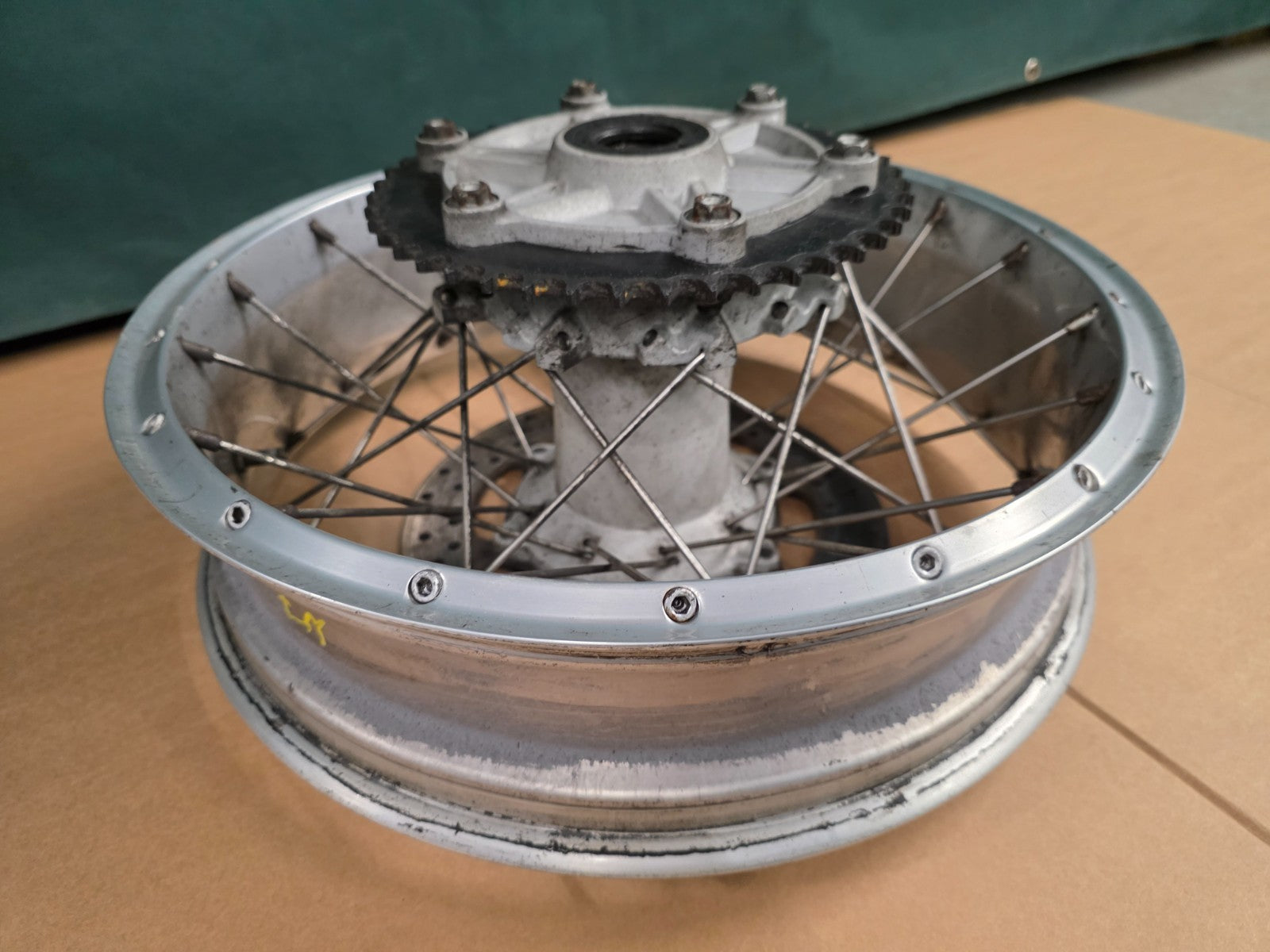 2001 - 2007 Aprilia Caponord ETV 1000 Rear Wheel Rim