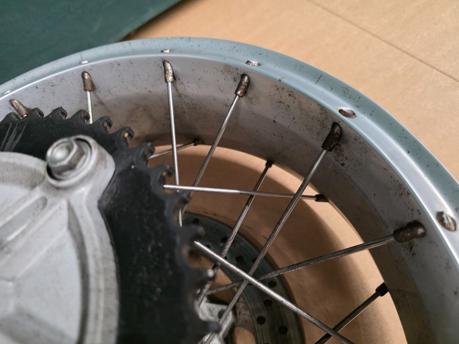 2001 - 2007 Aprilia Caponord ETV 1000 Rear Wheel Rim