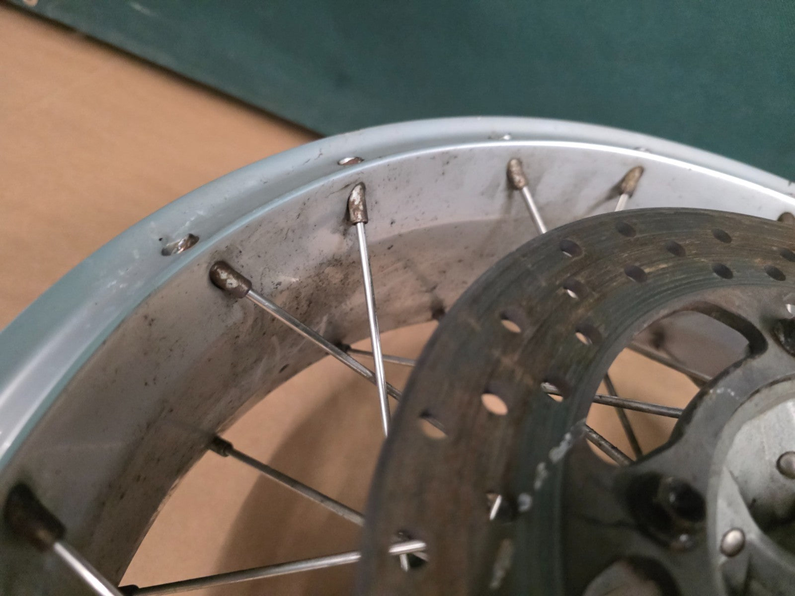 2001 - 2007 Aprilia Caponord ETV 1000 Rear Wheel Rim