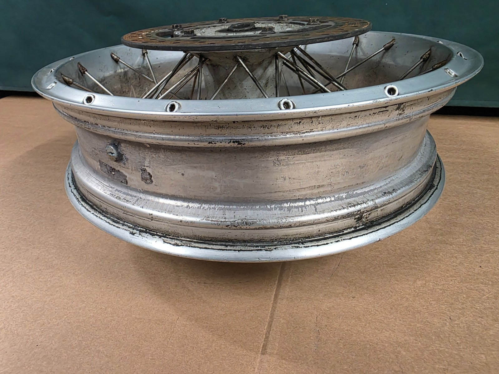 2001 - 2007 Aprilia Caponord ETV 1000 Rear Wheel Rim
