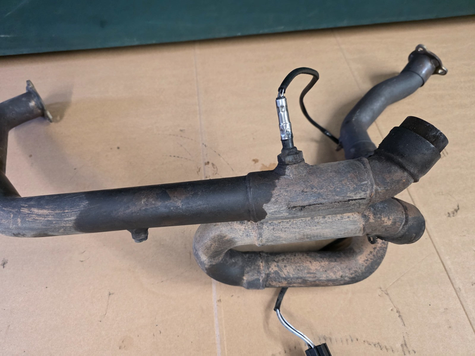 2001 - 2007 Aprilia Caponord ETV 1000 Exhaust Headers Downpipes