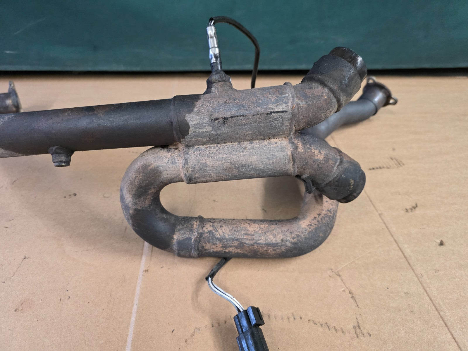 2001 - 2007 Aprilia Caponord ETV 1000 Exhaust Headers Downpipes