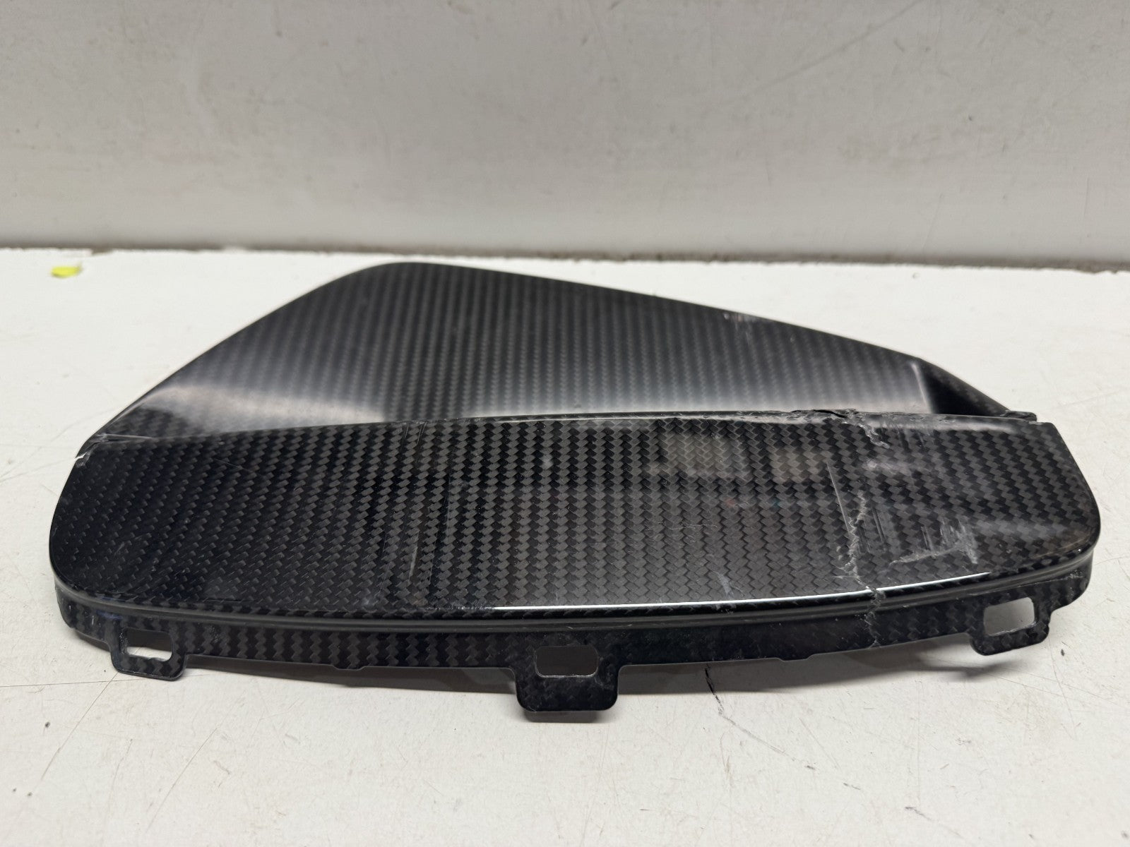 AUDI E-TRON GT Carbon Front Left Bumper Grille 4J3807681A3Q0 GENUINE