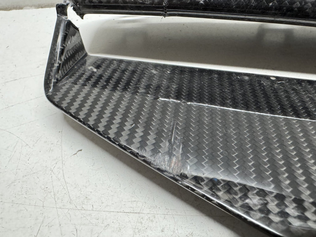 AUDI E-TRON GT Carbon Front Left Bumper Grille 4J3807681A3Q0 GENUINE