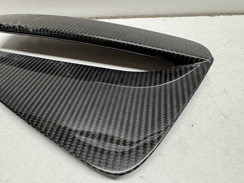 AUDI E-TRON GT Carbon Front Left Bumper Grille 4J3807681A3Q0 GENUINE