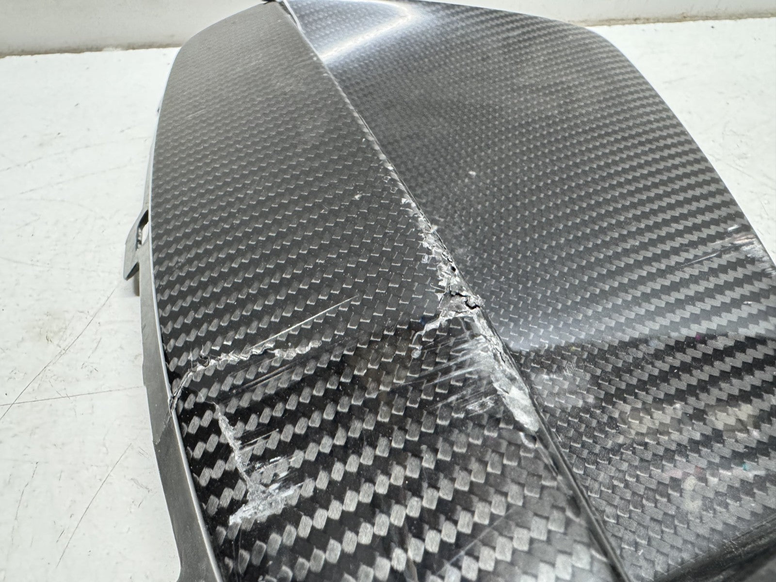 AUDI E-TRON GT Carbon Front Left Bumper Grille 4J3807681A3Q0 GENUINE