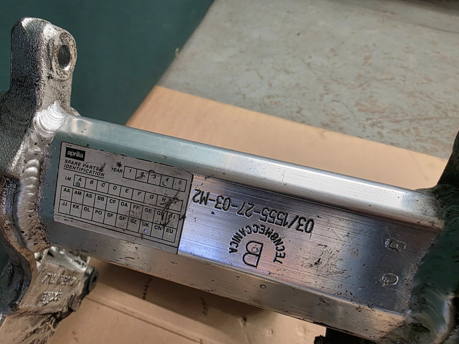 Aprilia Caponord ETV 1000 2001 - 2007 Main Frame Chassis