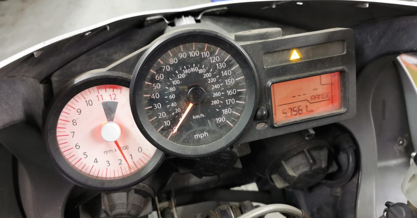 Speedo Clocks Speedometer BMW K1200S 2007 (NON ABS)