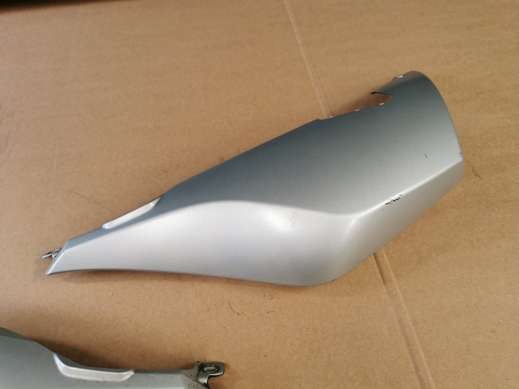 Rear Seat Silver Fairing Panels BMW K1200S 2007