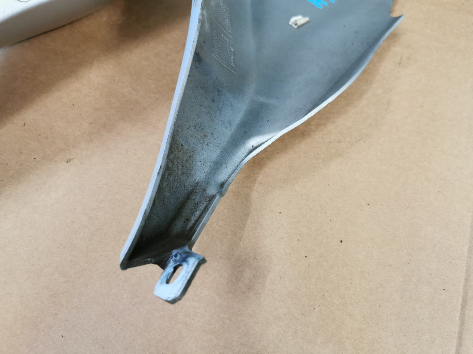 Rear Seat Silver Fairing Panels BMW K1200S 2007