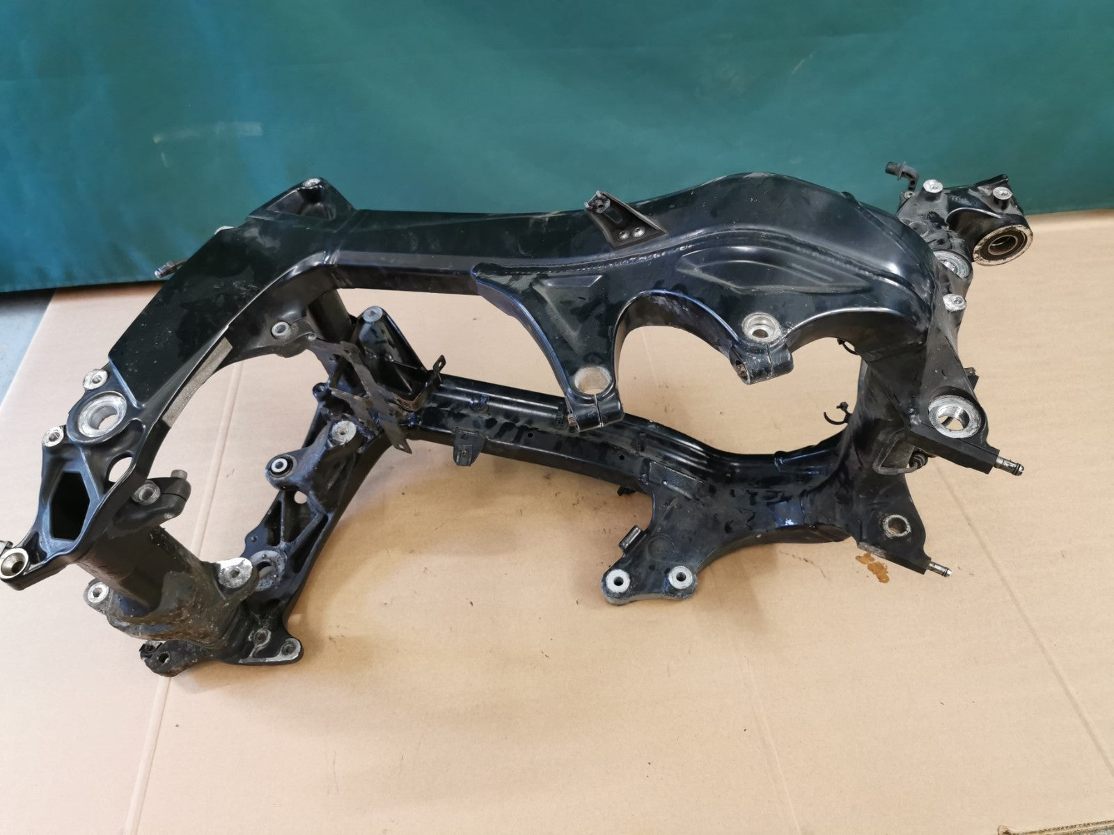 Main Frame Chassis + V5 BMW K1200S  2007 NON ABS HPI Clear