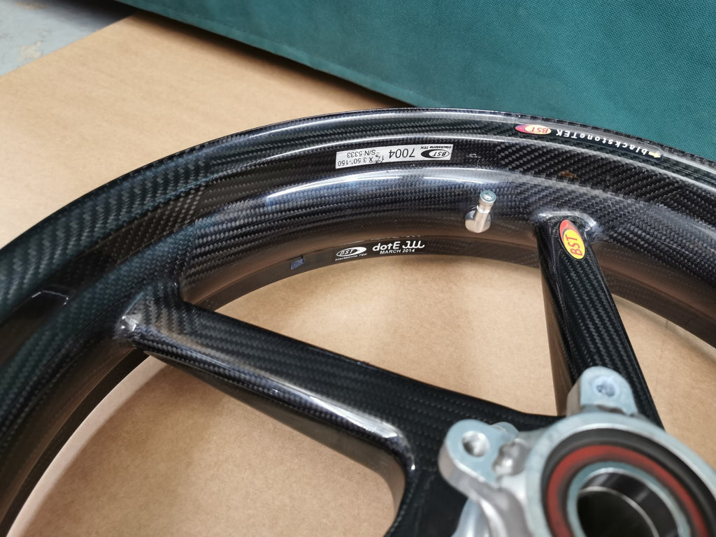 BST Carbon Fibre Rear + Front Wheels Ducati Panigale 959 & 899