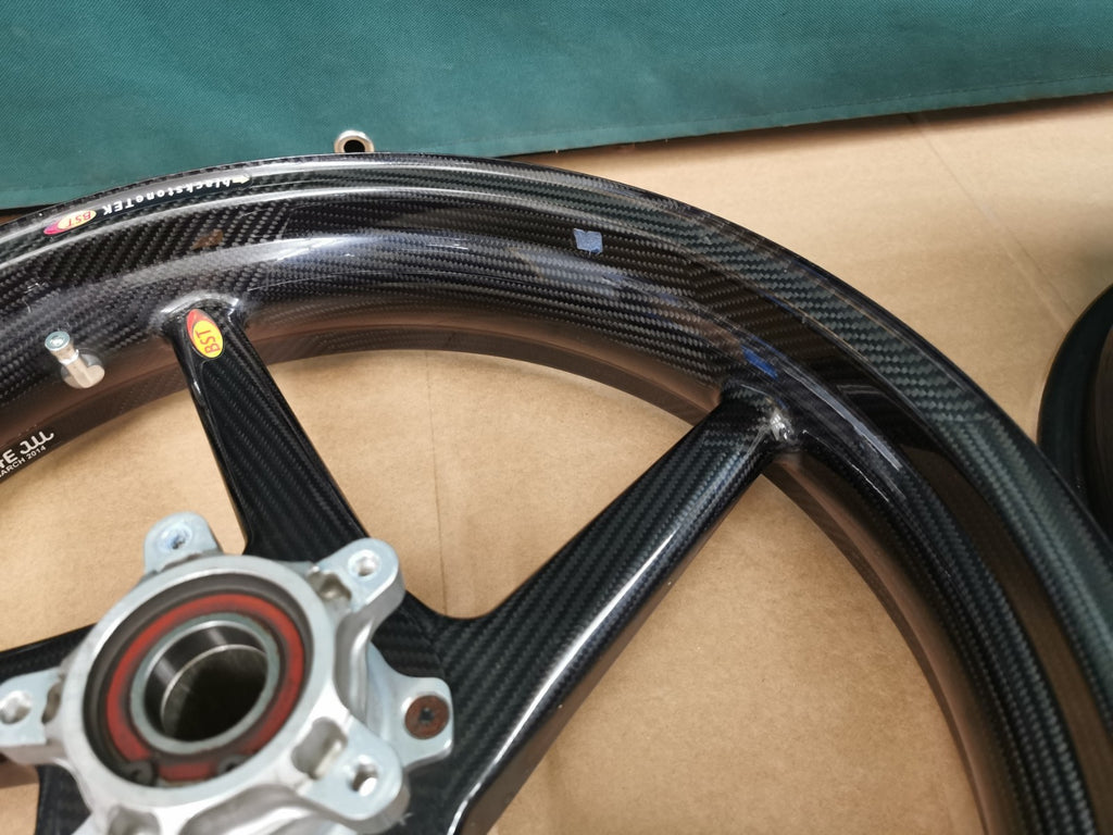BST Carbon Fibre Rear + Front Wheels Ducati Panigale 959 & 899
