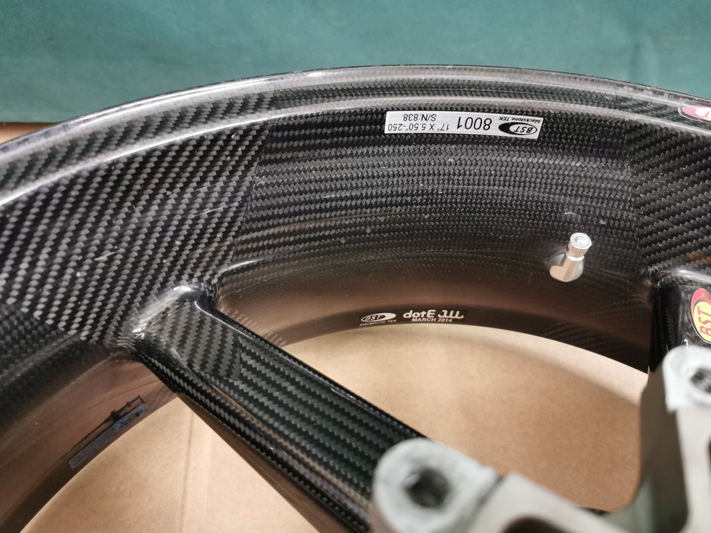 BST Carbon Fibre Rear + Front Wheels Ducati Panigale 959 & 899