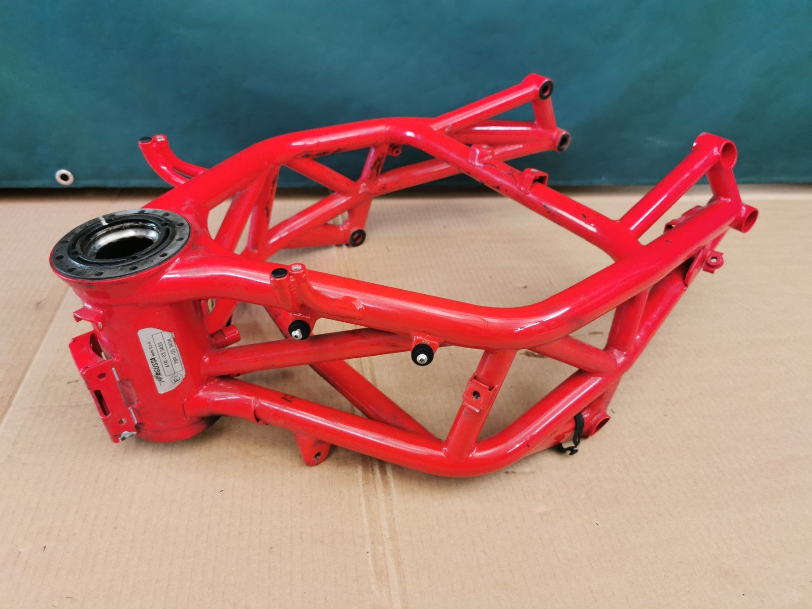 Main Frame Chassis with UK documents MV Agusta F4 1000 2010 GEN 2