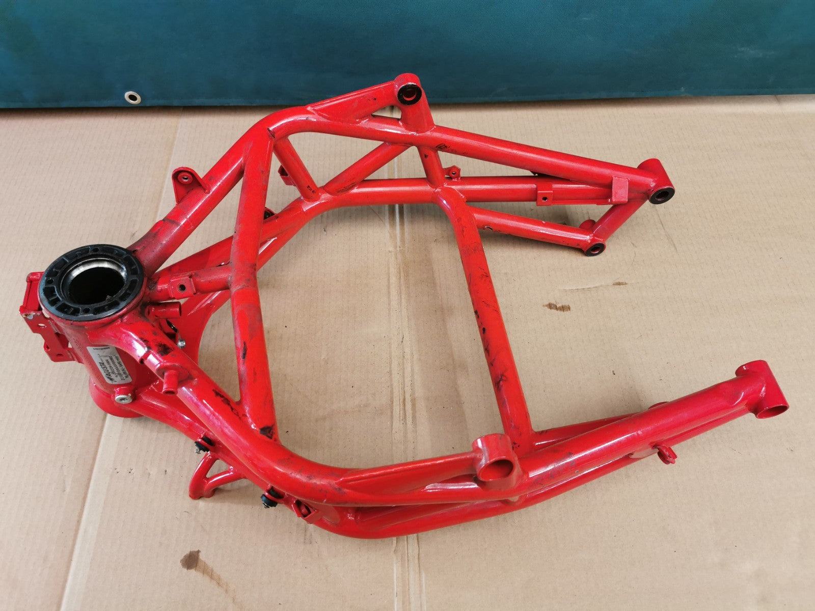 Main Frame Chassis with UK documents MV Agusta F4 1000 2010 GEN 2