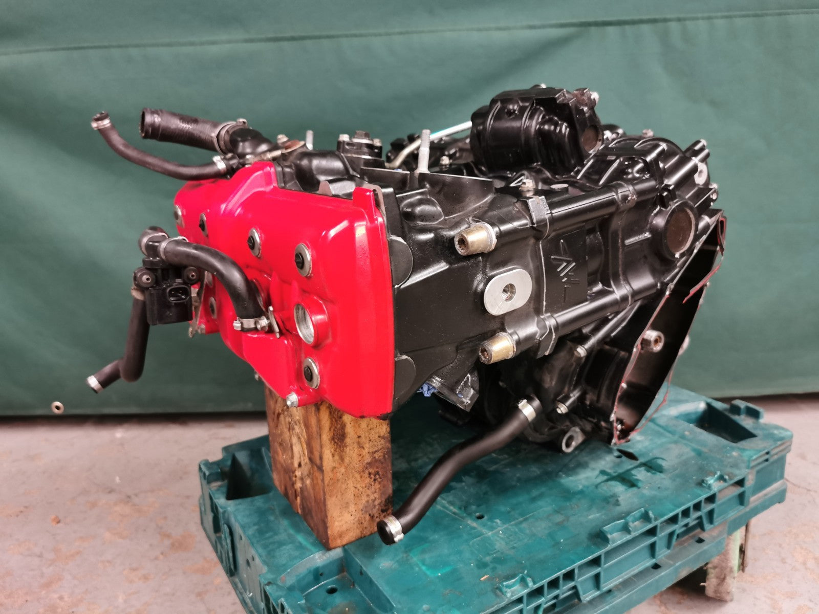 Running Engine MV Agusta F4 1000 2010 GEN 2 - Only 2799 Miles