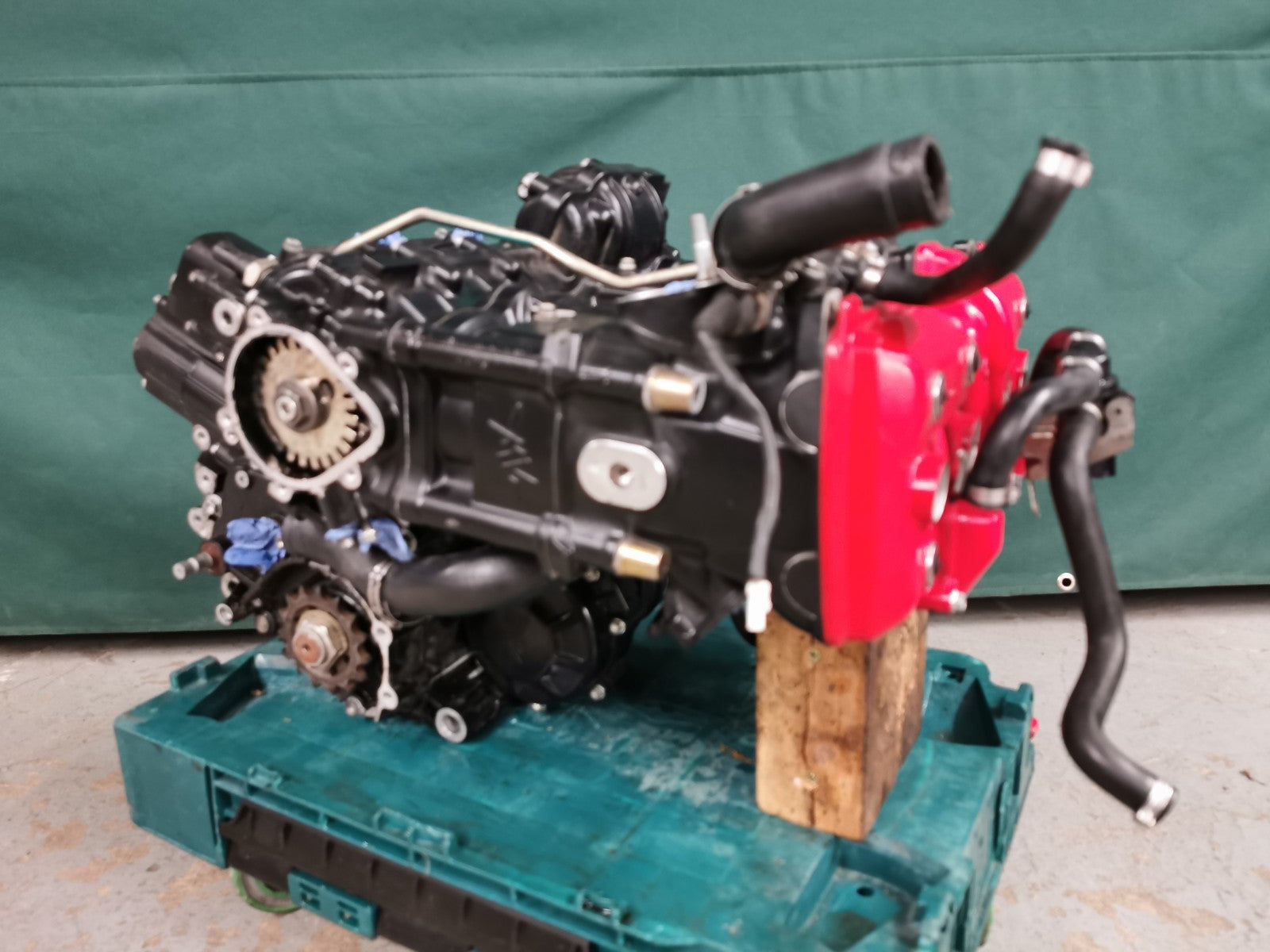 Running Engine MV Agusta F4 1000 2010 GEN 2 - Only 2799 Miles