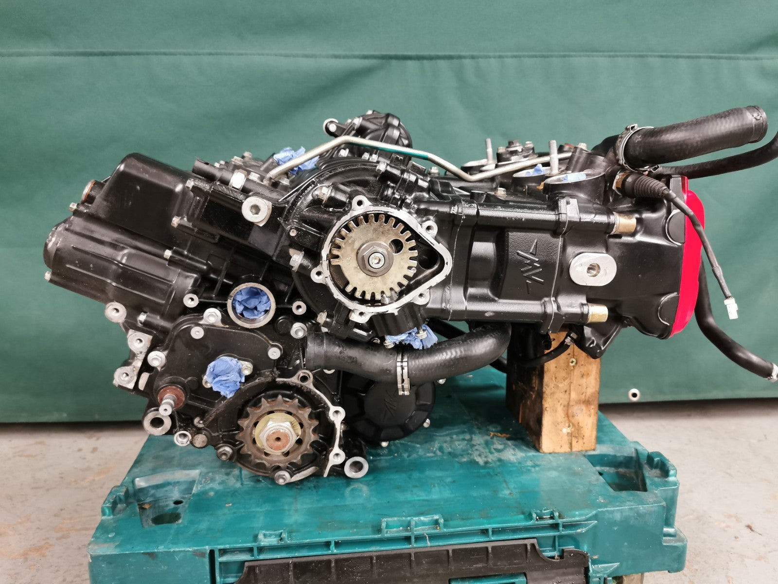 Running Engine MV Agusta F4 1000 2010 GEN 2 - Only 2799 Miles