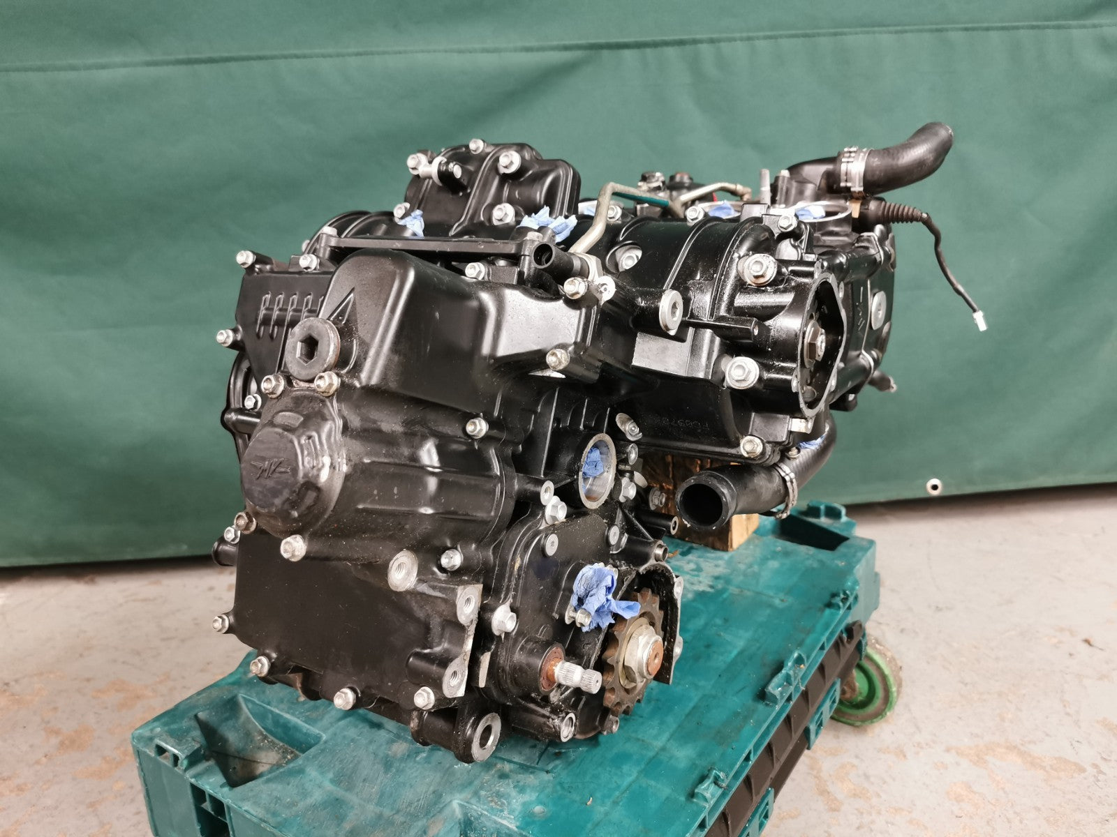Running Engine MV Agusta F4 1000 2010 GEN 2 - Only 2799 Miles