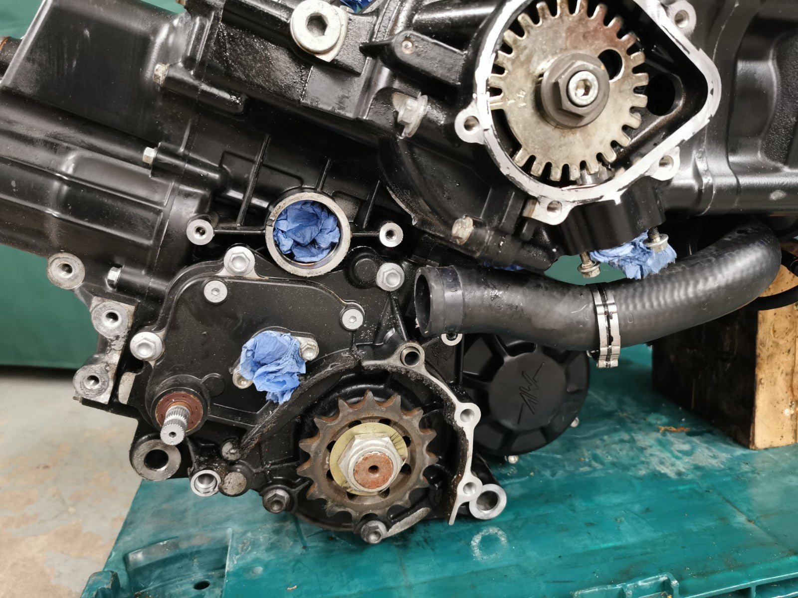 Running Engine MV Agusta F4 1000 2010 GEN 2 - Only 2799 Miles