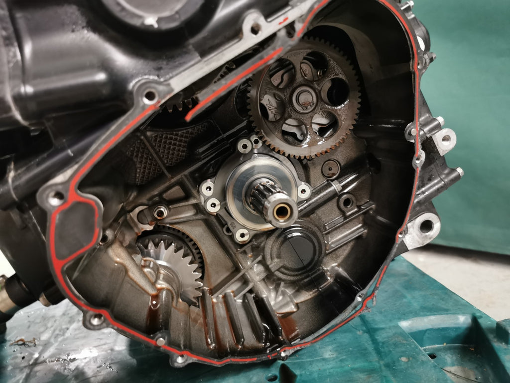 Running Engine MV Agusta F4 1000 2010 GEN 2 - Only 2799 Miles