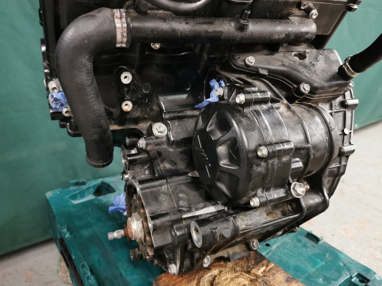 Running Engine MV Agusta F4 1000 2010 GEN 2 - Only 2799 Miles