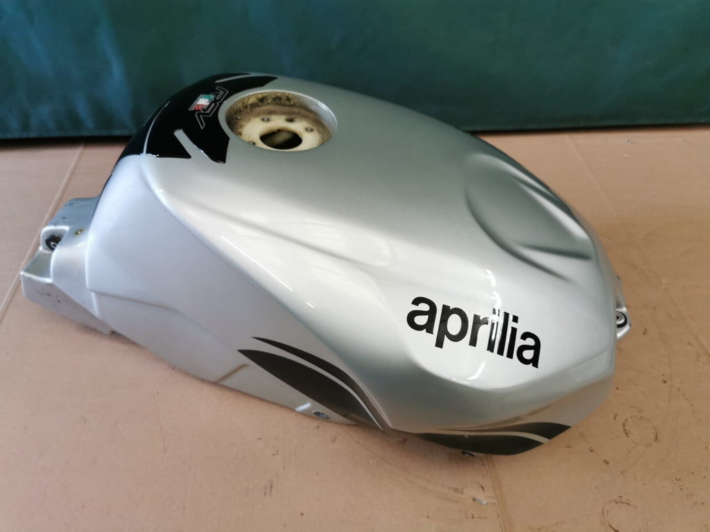 OEM Fuel Tank in Silver Aprilia RSV 1000 R Factory 2006