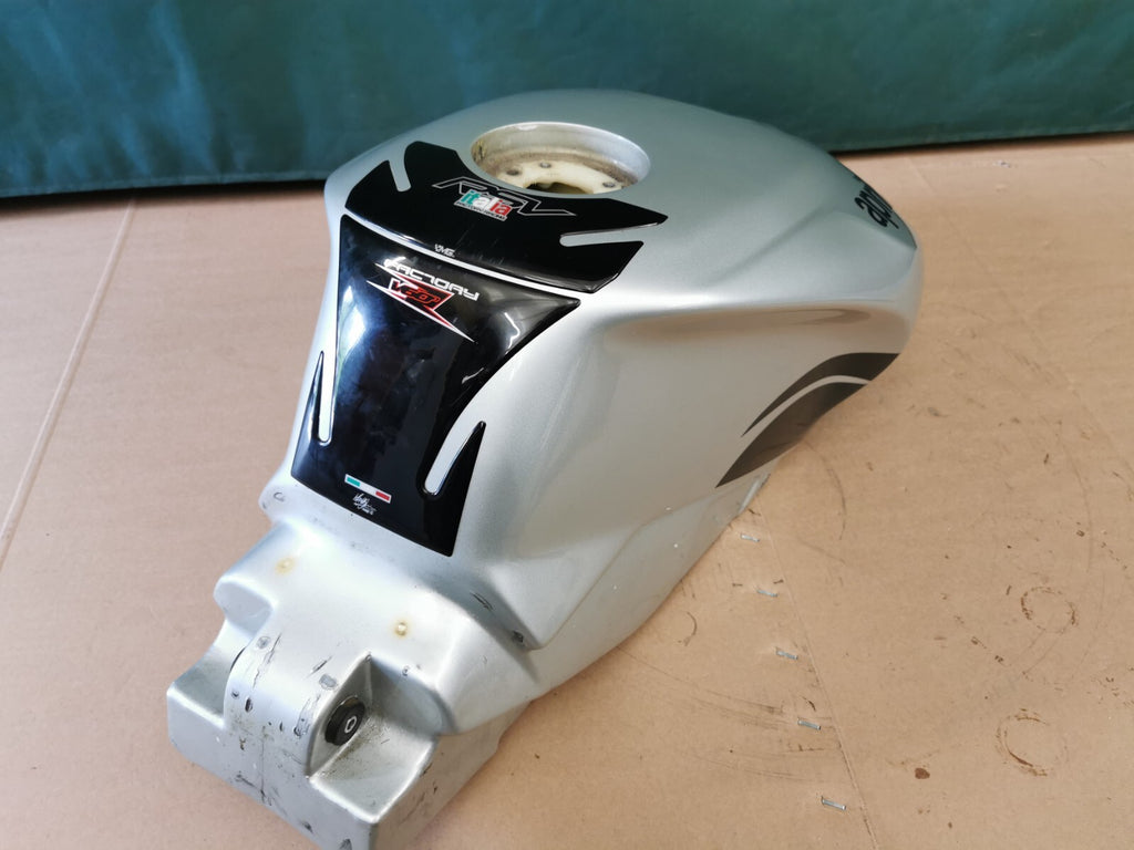 OEM Fuel Tank in Silver Aprilia RSV 1000 R Factory 2006