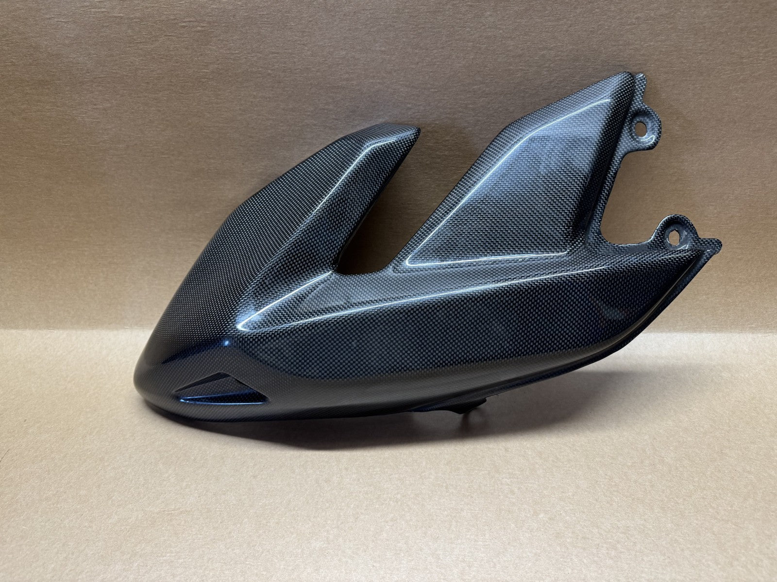 Ducati Hypermotard 1100 S 2007 Carbon Right Side Panel Fairing